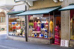 Colourful shop window