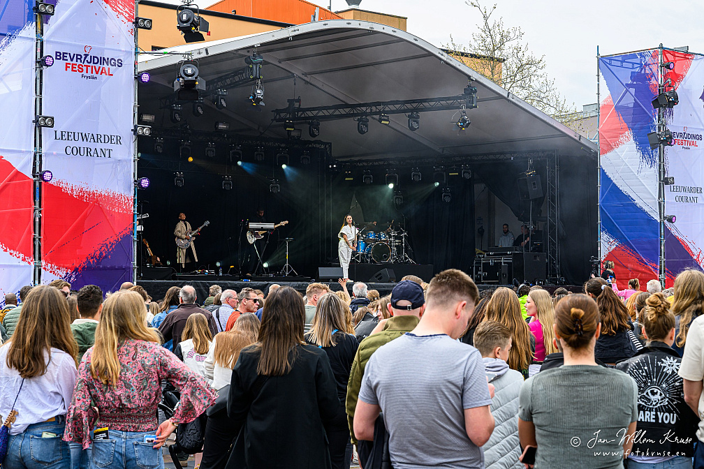 Concert Tabitha bevrijdingsfestival Leeuwarden 2023