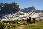 The Sella Group and Sella Pass as seen from the South-West